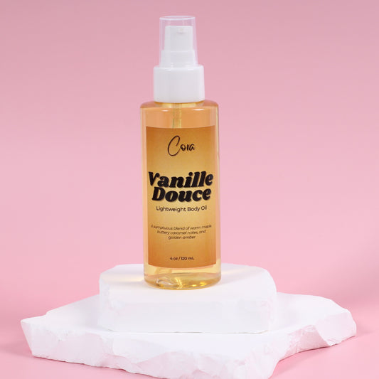 Cora Lightweight Premium Body Oil - 4 oz