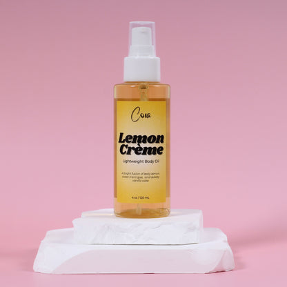 Cora Lightweight Premium Body Oil - 4 oz